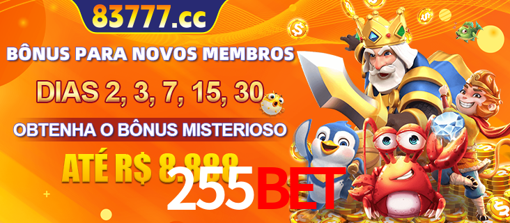 Anúncio dos benefícios para Membro VIP Sênior na plataforma 255BET, incluindo bônus promocionais, semanais e mensais, ilustrado com o personagem Fortune Tiger.